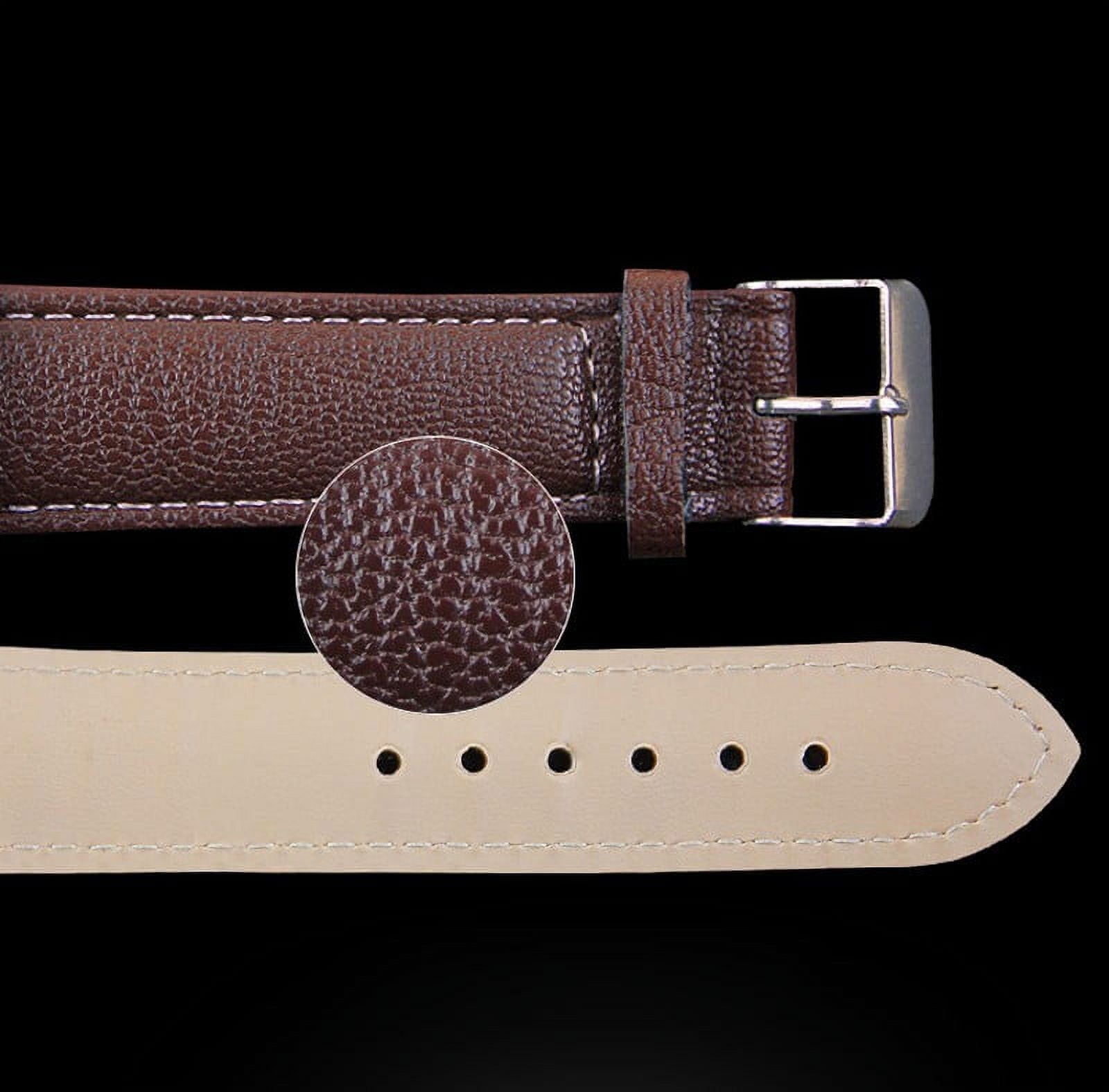 Stylish Men's Quartz Analog Watch - Luxury Faux Leather & Stainless Steel Design for Every Occasion