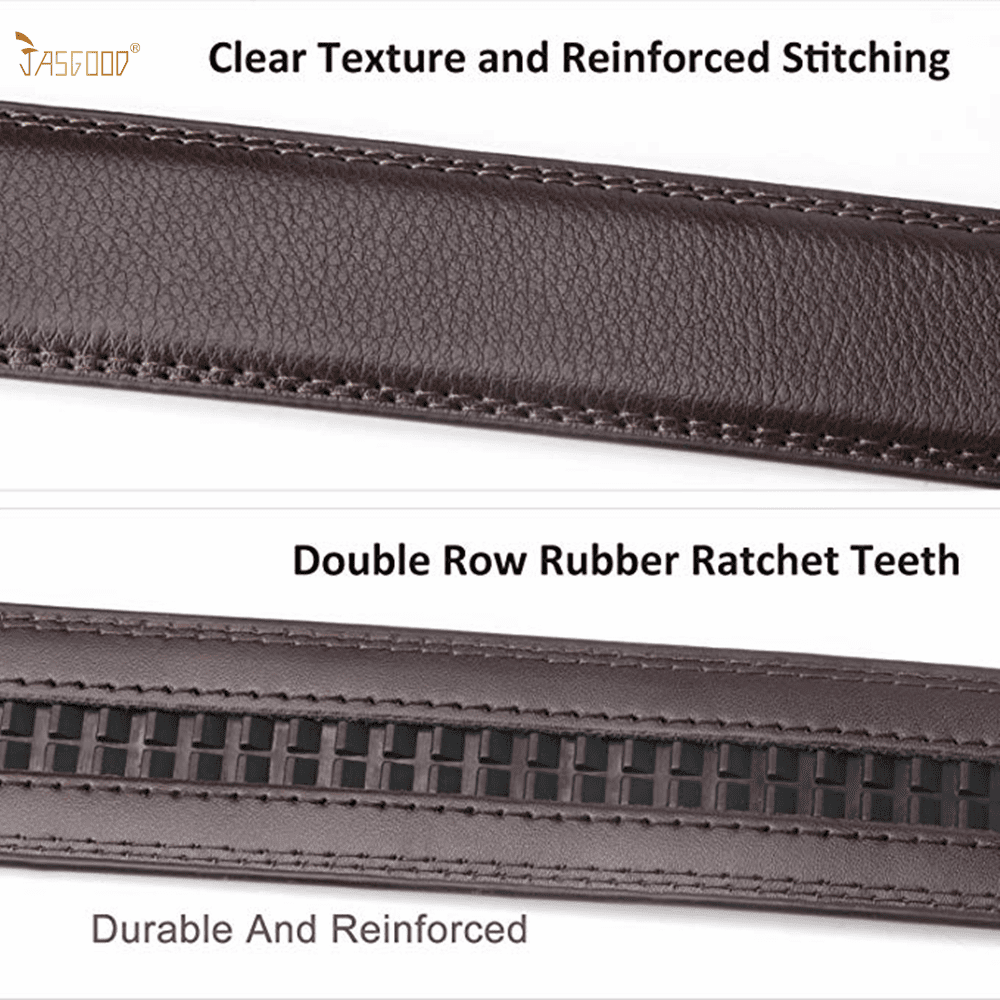 Elevate Your Style with the Ultimate Men's 2 Pack Leather Ratchet Belts - Perfect for Every Occasion!